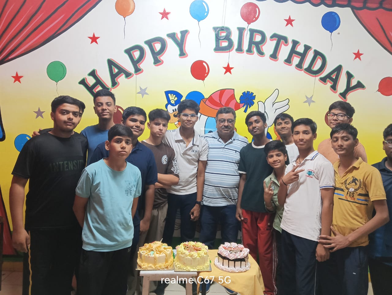 Birthday Celebration of Aditya Kumar Class 10th