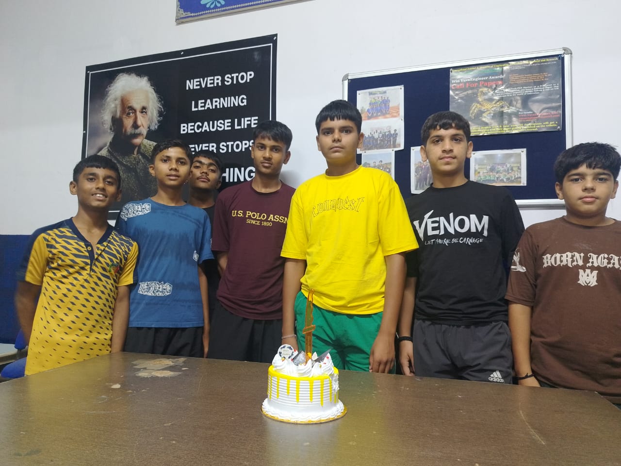 CDS Yamunanagar Birthday Boy Sushans Class 9th