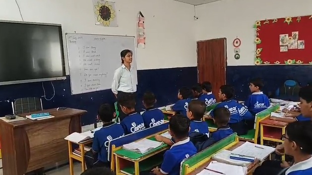 CDS Ambala || English Spoken Class || Class 1st to 4th