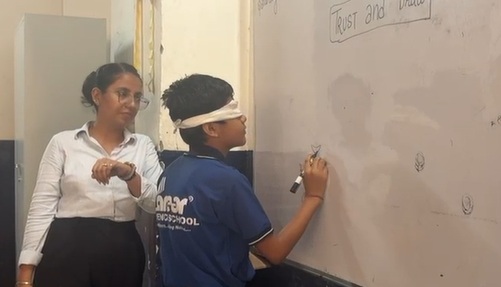 CDS Ambala || Activity - Trust & Draw || Class 4th