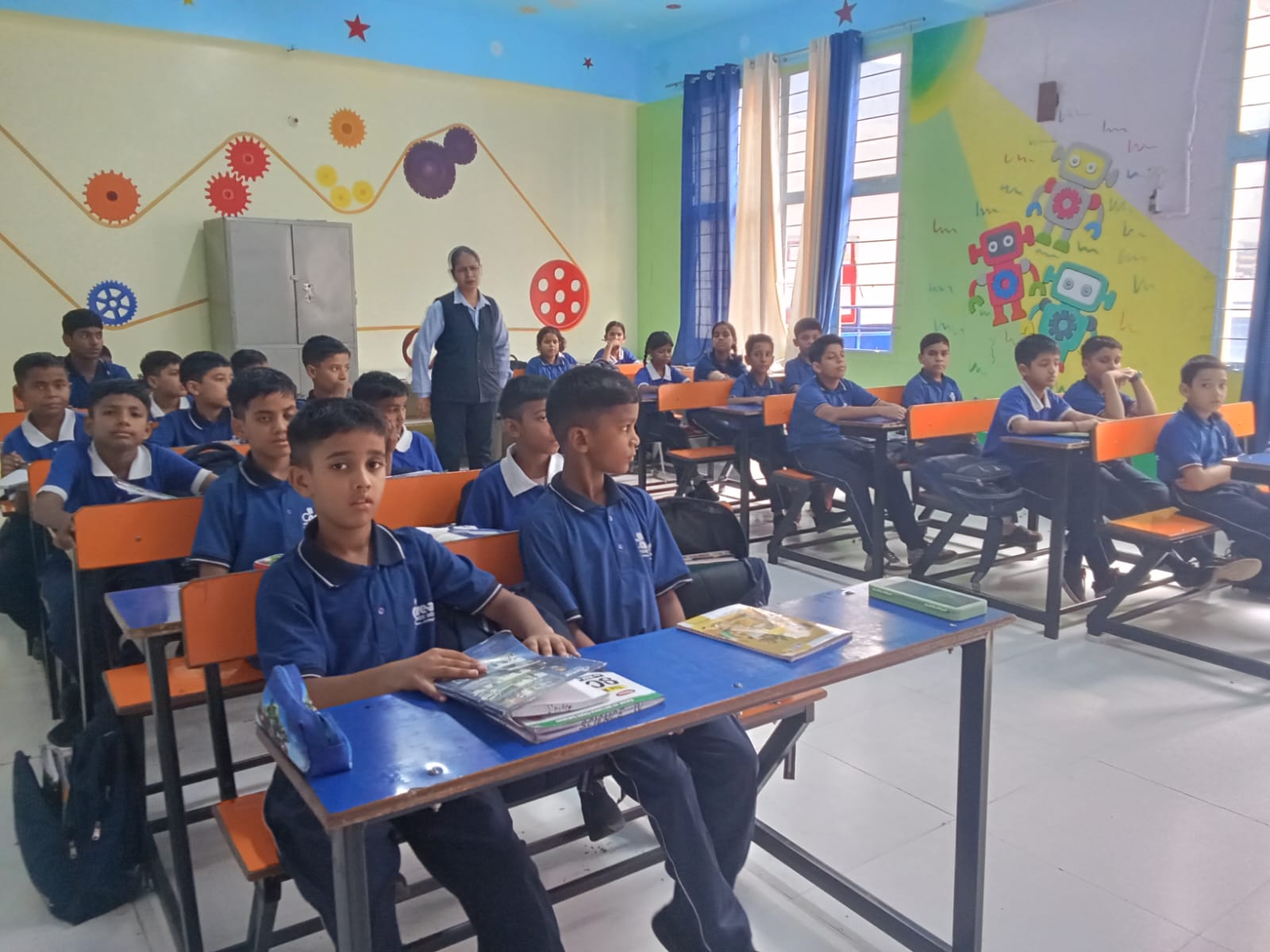 CDS Yamunanagar Activity ||Topic- Roman Number || Class 4th