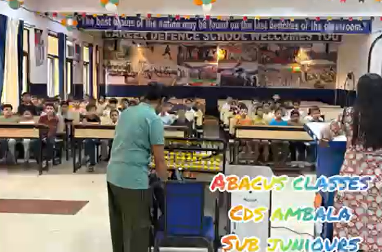 CDS Ambala Abacus Classes || Class 1sta to 4th