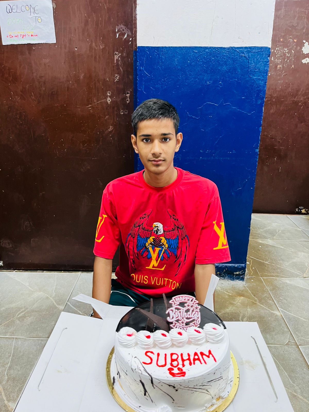Birthday Celebration CDS Ambala Name- Shubham Kumar, Class-10th