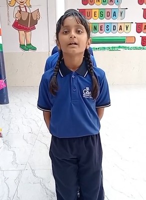 CDS Ambala || Activity- Helpline Number Awareness || Class 3rd