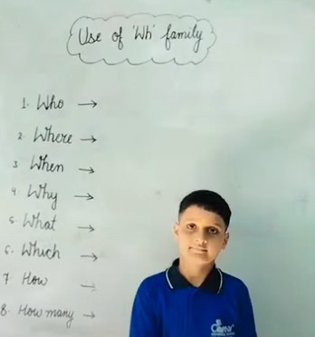 CDS Yamunanagar || Activity - Use Of WH Family || Class - 4th