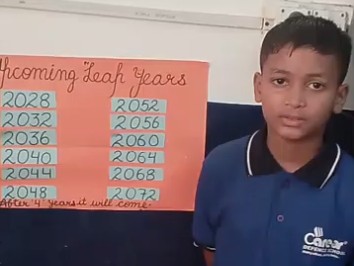 CDS Yamunanagar || Activty- Leap Year 