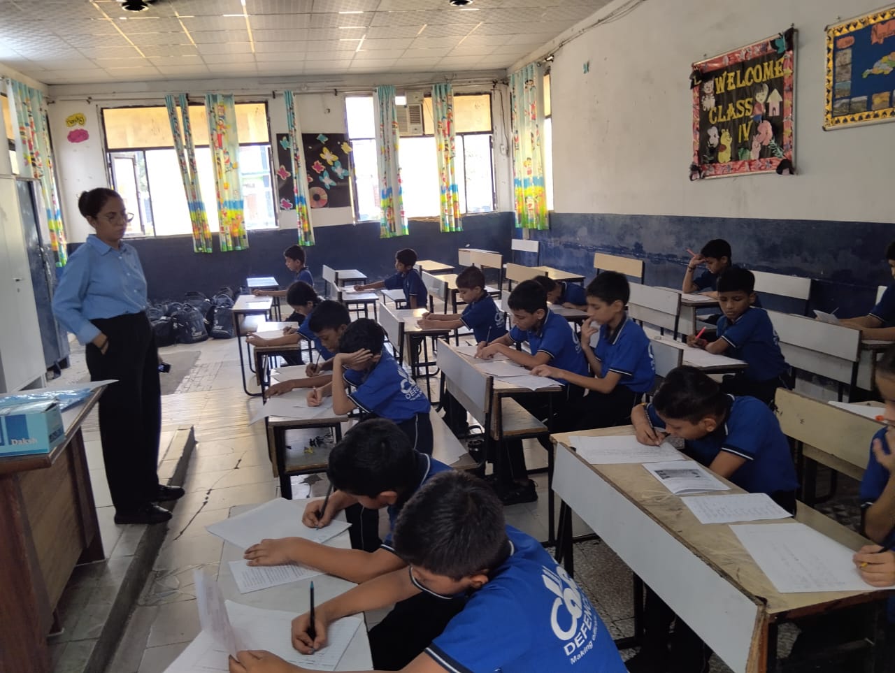 CDS Ambala || Topic - Less use of eraser in exams || Class 1st to 4th