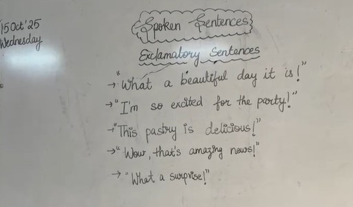 CDS Ambala || English Spoken Sentences || Class 1st to 4th