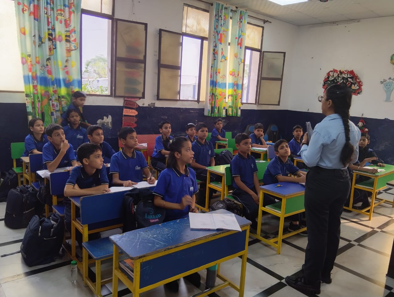 CDS Ambala || Topic - Move in line || Class 1st to 4th