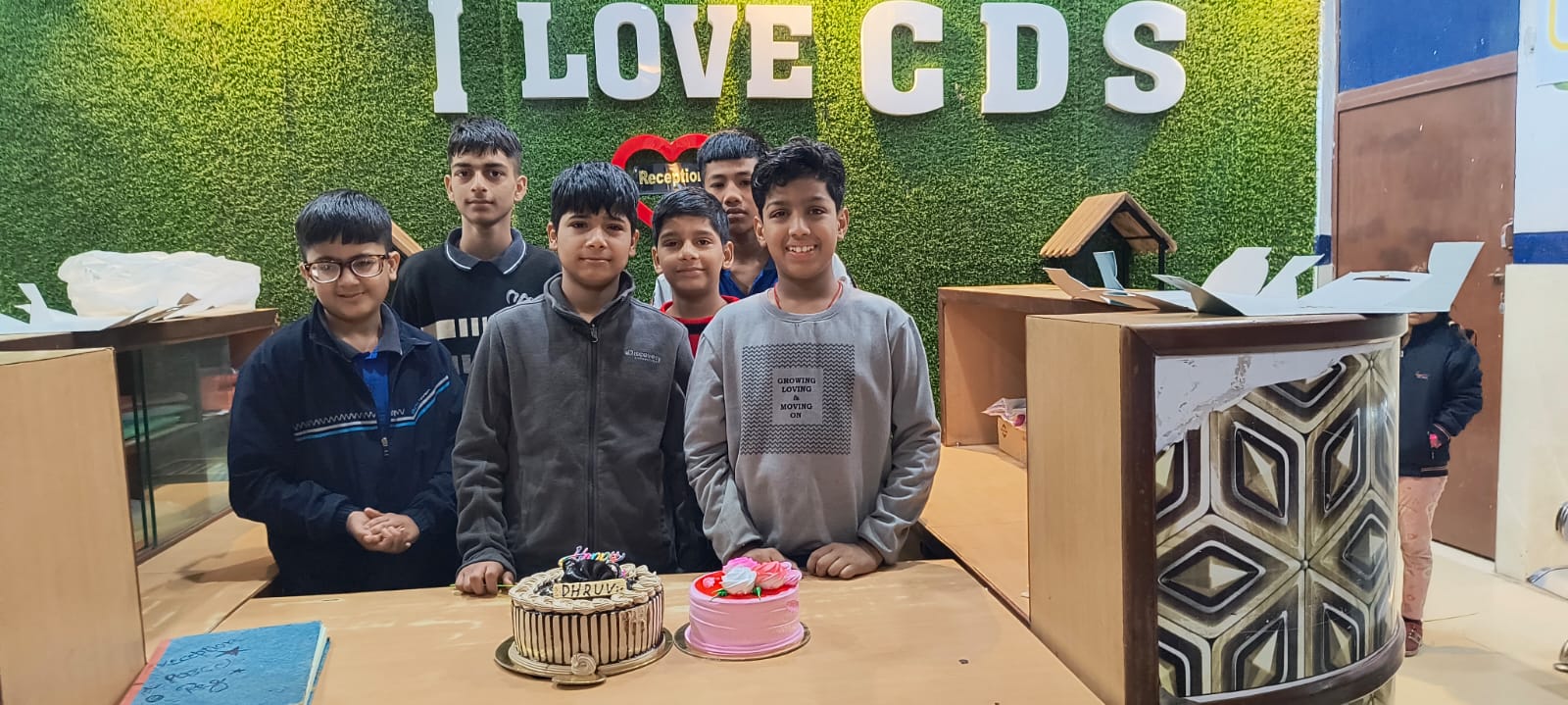 CDS Ambala Birthday Celebration Student name- Dhruv,  Class 7th From -Jammu