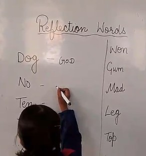 CDS Ambala || Topic- Reflection words || Class 1st & 2nd