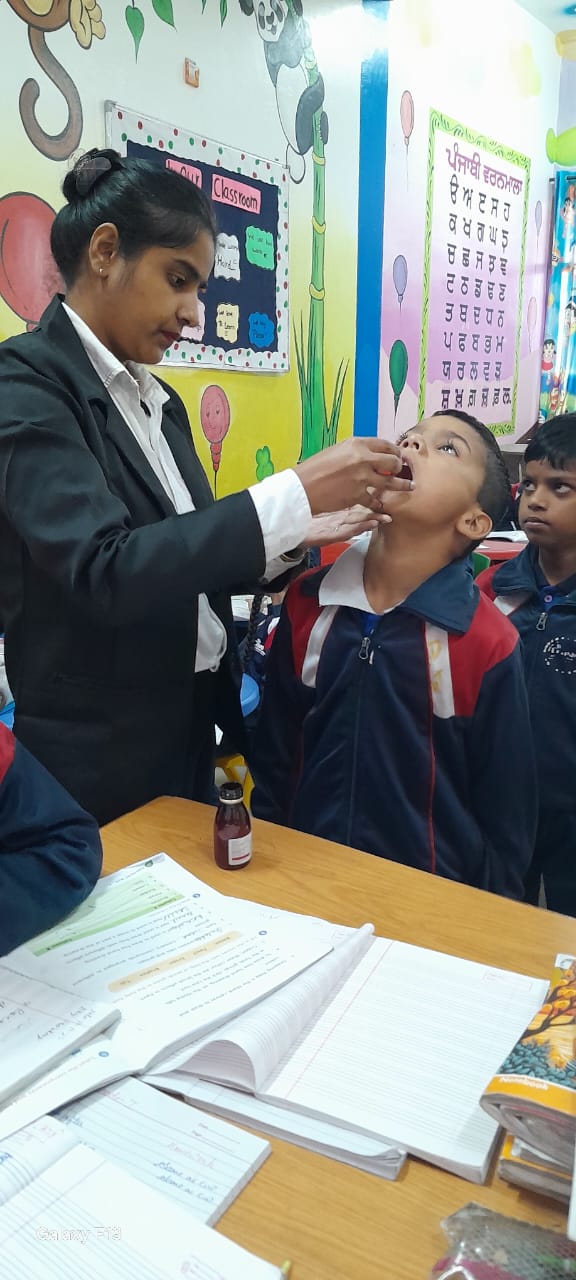 CDS Patiala || Medicine Given in School ||
