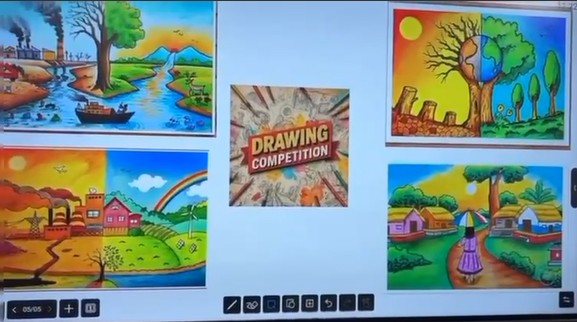 CDS Ambala || Activity - Drawing competition || Class 1st to 4th