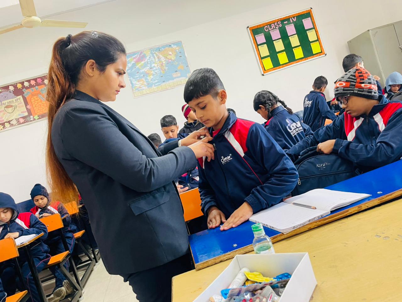 CDS Yamunanagar || Hygiene Check Up In school ||