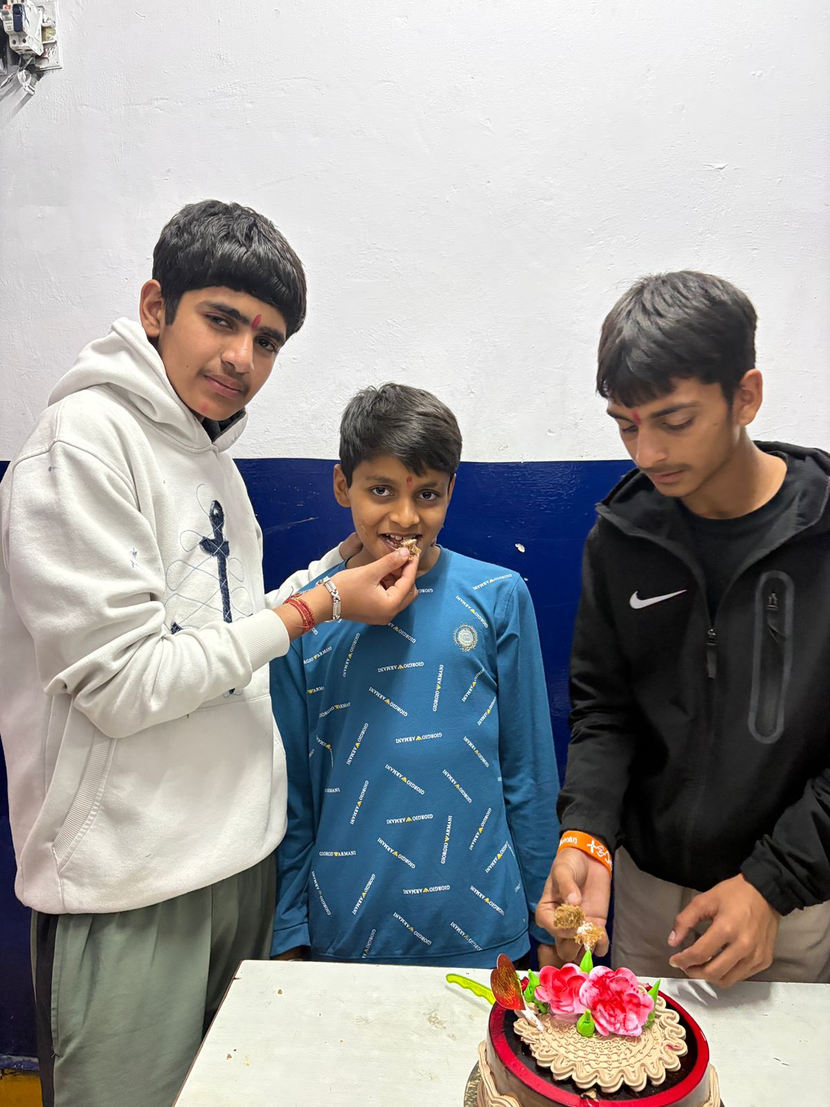 CDS Ambala Birthday Celebration Student name- Arov Kshetry & Ritik Patel ,  Class 7th