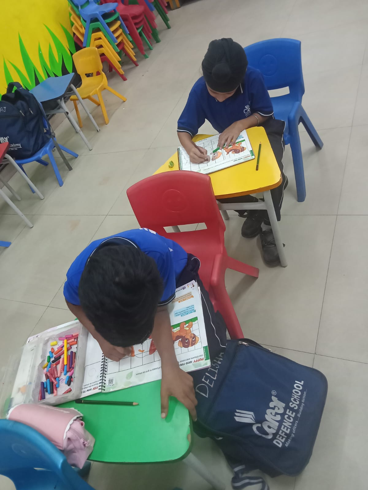 CDS Patiala || Activity- Colouring With Balloon || Class- 1st to 3rd